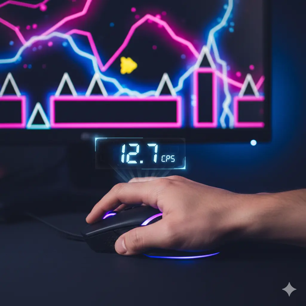 How to jitter click for Geometry Dash wave